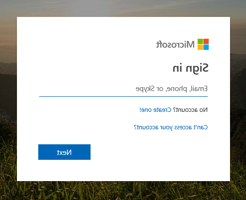 Microsoft Portal Signin